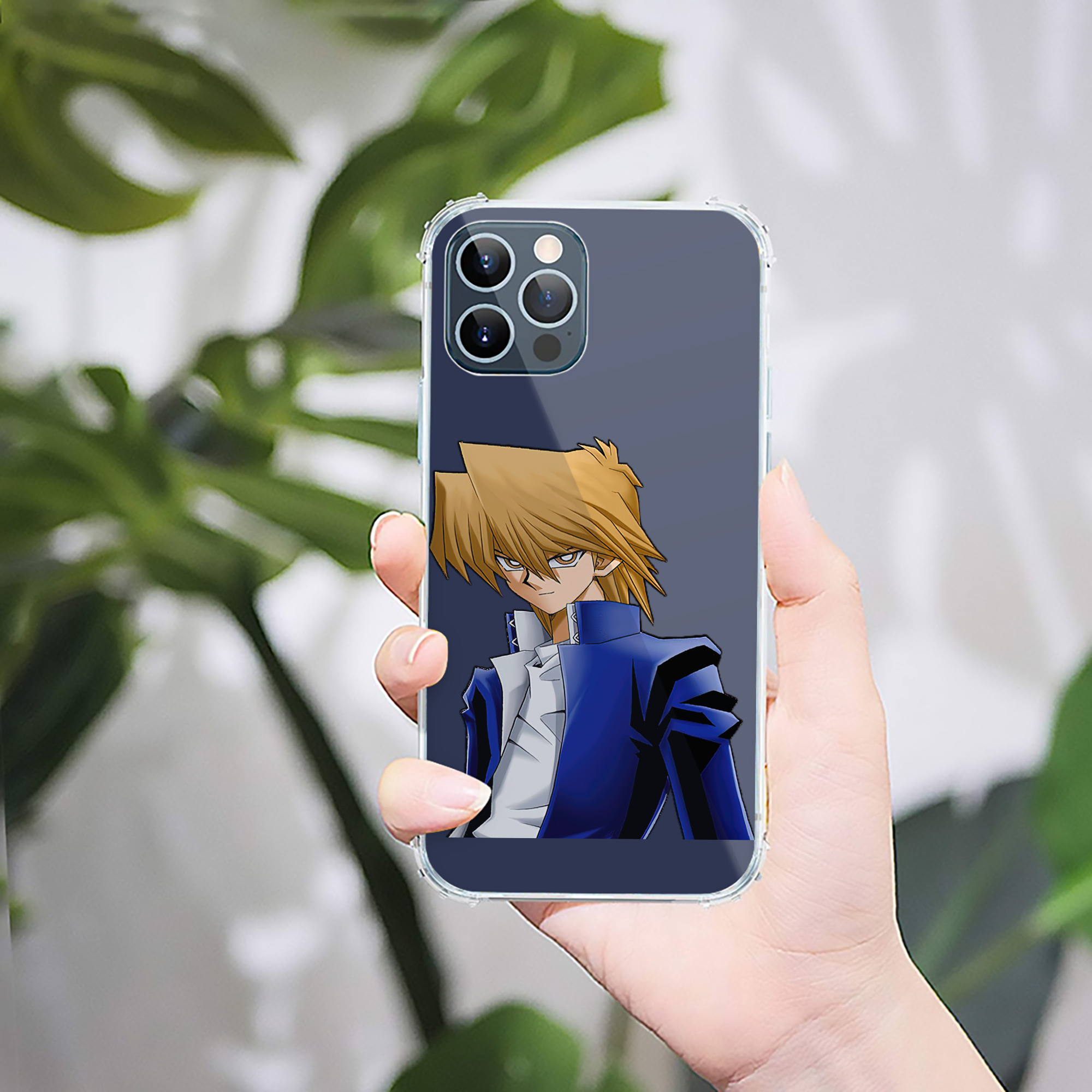 （画像用） 遊☆戯☆王 Yu-Gi-Oh! 【iPhone 12シリーズ対応】透明スマホケース（クリアソフトケース）